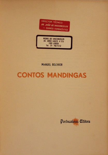 CONTOS MANDINGA.