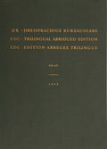 DEZIMALKLASSIFIKATION DREISPRACHIGE KURZAUSGABE. UNIVERSAL DECIMAL CLASSIFICATION TRILINGUAL ABRIDGED EDITION.