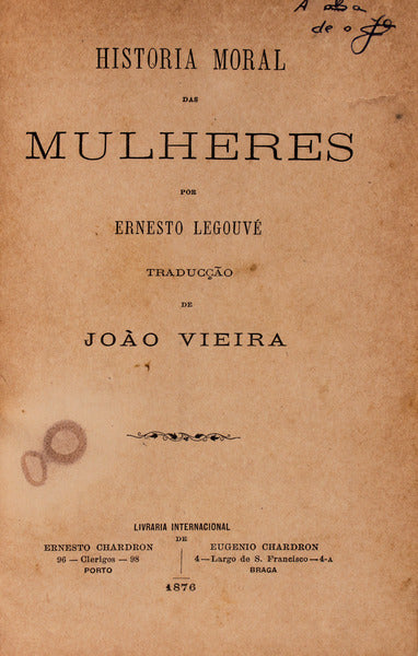 HISTORIA MORAL DAS MULHERES