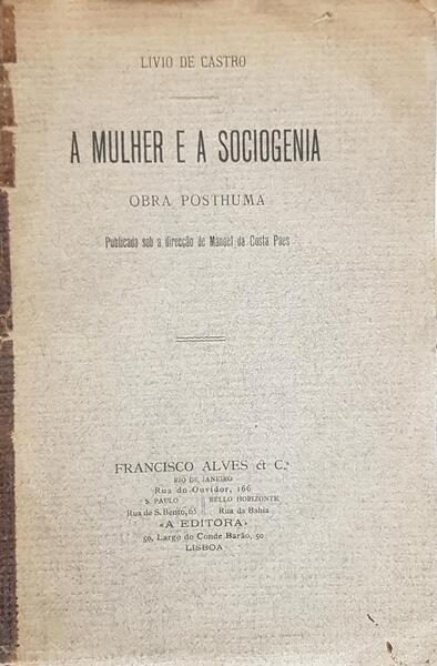A MULHER E A SOCIOGENIA.