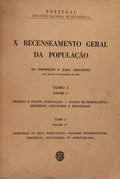 RECENSEAMENTO (X) GERAL DA POPULAÃ‡ÃƒO NO CONTINENTE E ILHAS ADJACENTES EM 15 DE DEZEMBRO DE 1960.