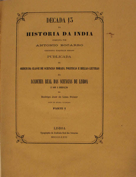 DECADA 13 DA HISTORIA DA INDIA.