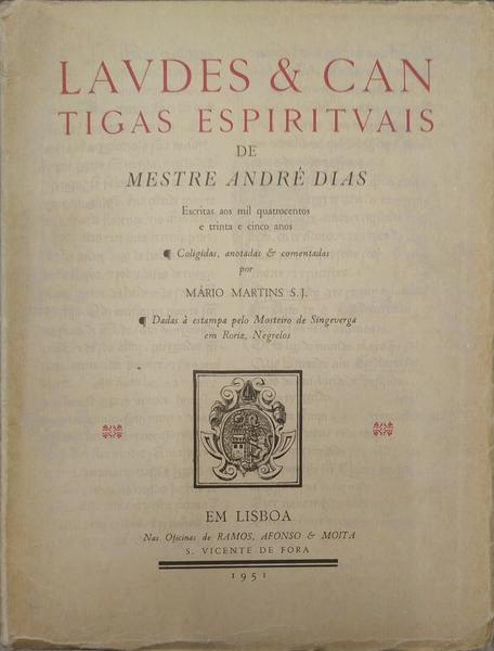 LAUDES & CANTIGAS ESPIRITUAIS.