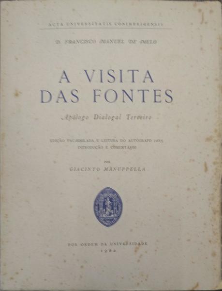 A VISITA DAS FONTES. APÃ“LOGO DIALOGAL TERCEIRO.