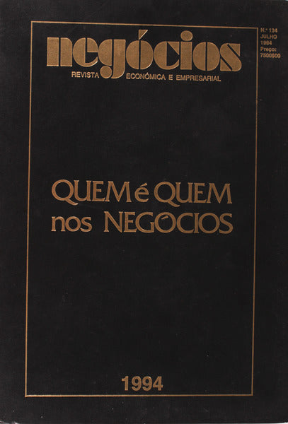 QUEM Ã‰ QUEM NOS NEGÃ“CIOS.