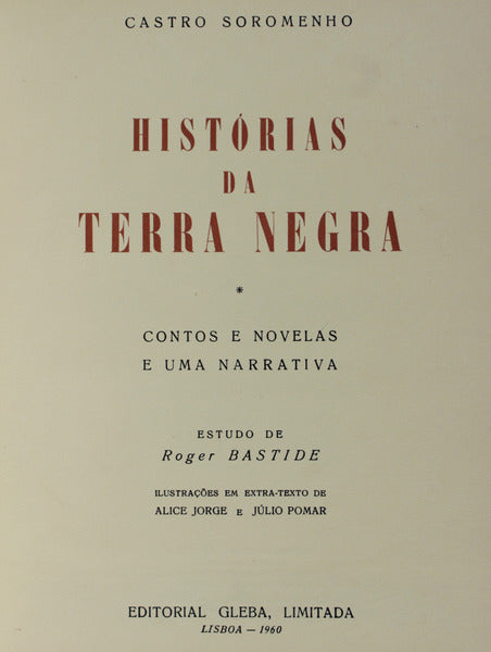 HISTÃ“RIAS DA TERRA NEGRA.