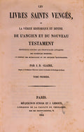 LES LIVRES SAINTS VENGÃ‰S,