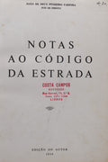 NOTAS AO CÃ“DIGO DA ESTRADA.
