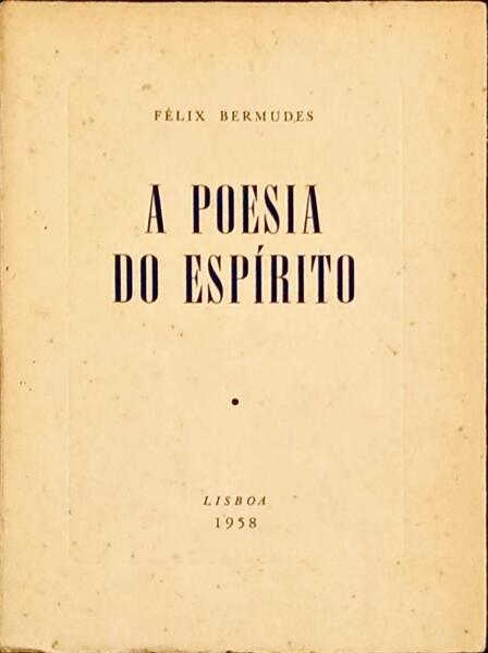A POESIA DO ESPÃRITO.