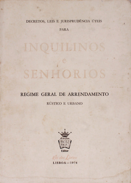 DECRETOS, LEIS E JURISPRUDÃŠNCAI PARA INQUILINOS E SENHORIOS.