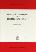 ANULAÃ‡ÃƒO E SUSPENSÃƒO DE DELIBERAÃ‡Ã•ES SOCIAIS.