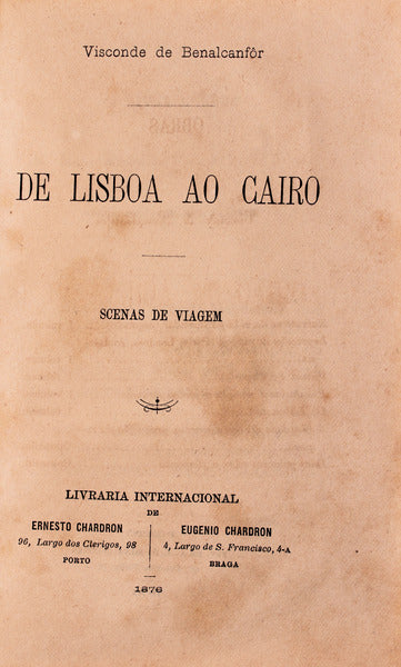 DE LISBOA AO CAIRO