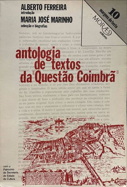 ANTOLOGIA DE TEXTOS DA QUESTÃƒO COIMBRÃƒ. [1.Âª EDIÃ‡ÃƒO]
