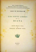 LOS SIETE LIBROS DE LA DIANA.