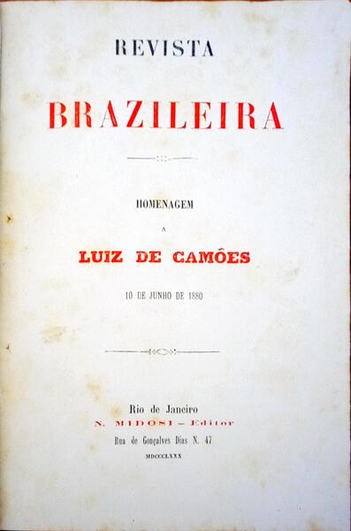 HOMENAGEM A LUIZ DE CAMÃ•ES. 10 DE JUNHO DE 1880