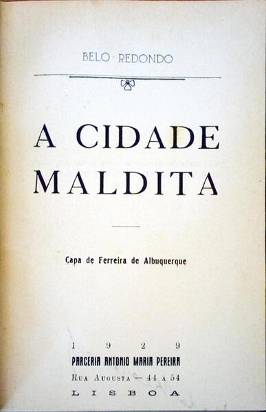 A CIDADE MALDITA.