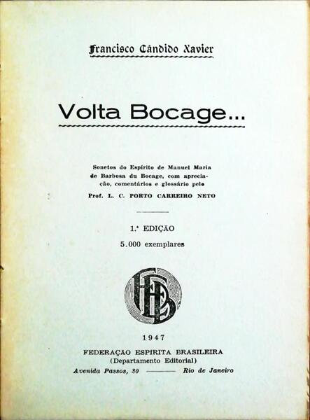 VOLTA BOCAGE...