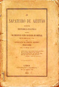 O SAPATEIRO DE AZEITÃƒO. [1.Âª EdiÃ§Ã£o]