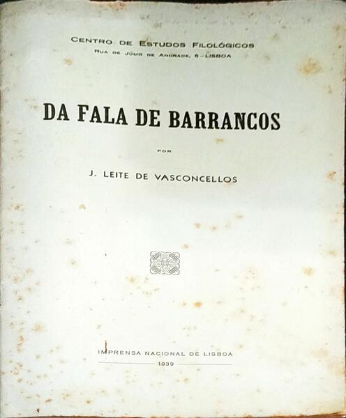 DA FALA DE BARRANCOS.