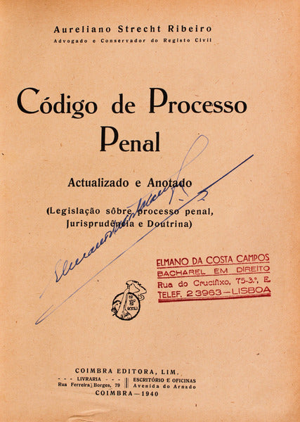 CÃ“DIGO DE PROCESSO PENAL