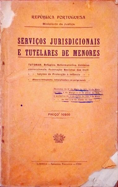 SERVIÃ‡OS JURISDICIONAIS E TUTELARES DE MENORES