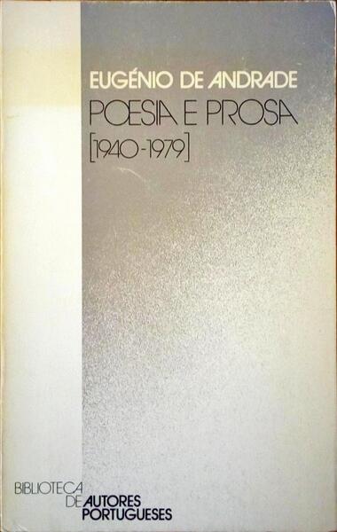 POESIA E PROSA.