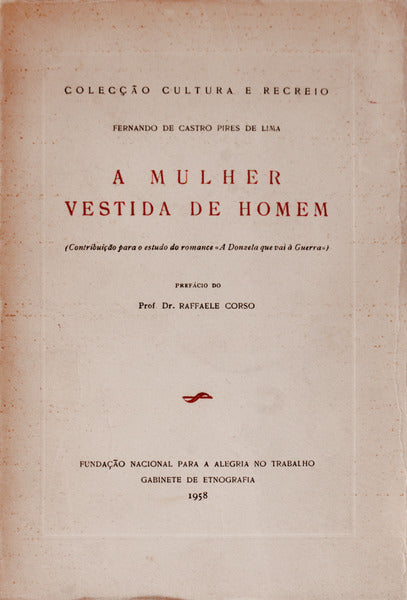 A MULHER VESTIDA DE HOMEM.