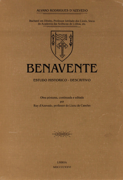 BENAVENTE, ESTUDO HISTÃ“RICO-DESCRITIVO. [FAC-SÃMILE]