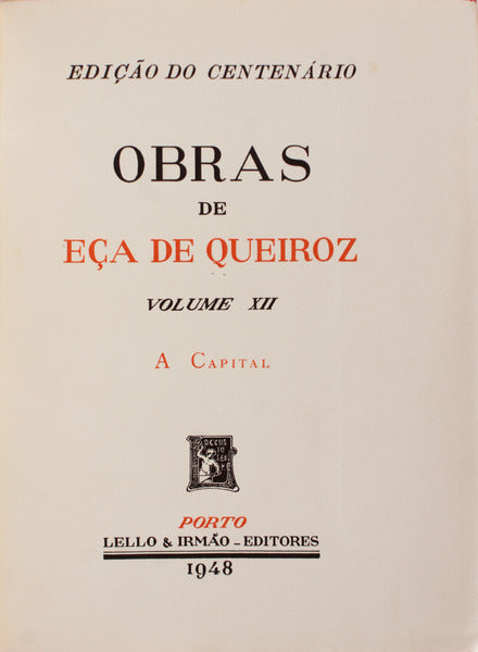 A CAPITAL. [OBRAS 12]