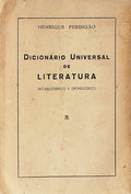 DICIONÃRIO UNIVERSAL DE LITERATURA.