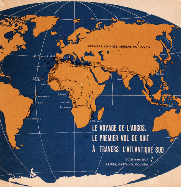 LE VOYAGE D L'ARGOS. LE PREMIER VOL DE NUIT Ã€ TRAVERS L'ATLANTIQUE SUD.