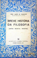 BREVE HISTÃ“RIA DA FILOSOFIA.