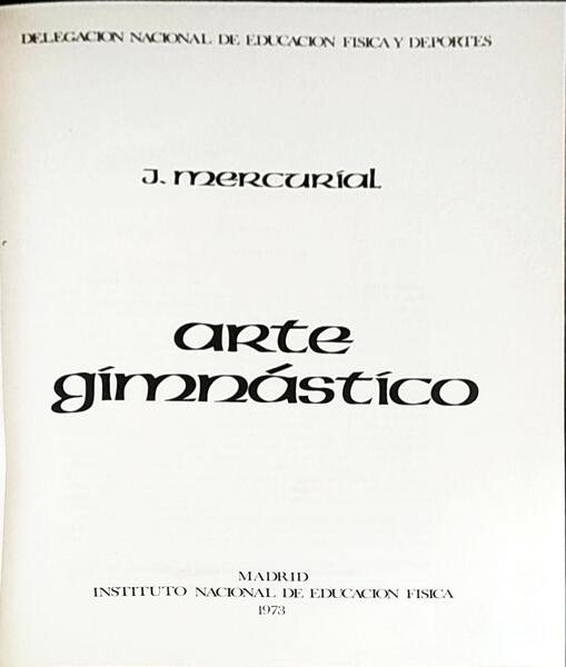 ARTE GIMNÃSTICO.