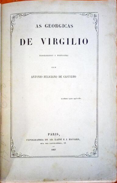 AS GEÃ“RGICAS DE VIRGÃLIO.