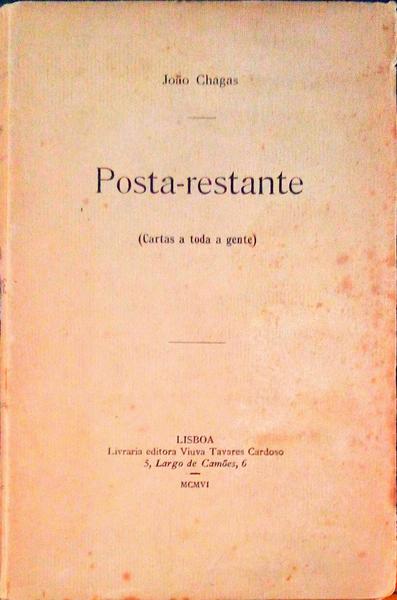 POSTA-RESTANTE. Cartas a Toda a Gente.