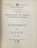 CONVENTO DOS LOIOS. Ã‰VORA. ADAPTAÃ‡ÃƒO A POUSADA. MARÃ‡O 1965.