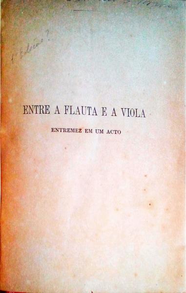 ENTRE A FLAUTA E A VIOLA.