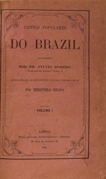 CANTOS POPULARES DO BRAZIL.