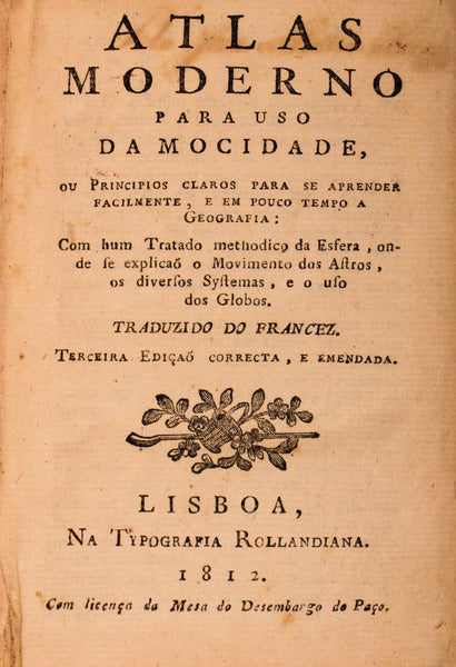 ATLAS MODERNO PARA USO DA MOCIDADE, [3.Âª EDIÃ‡ÃƒO]