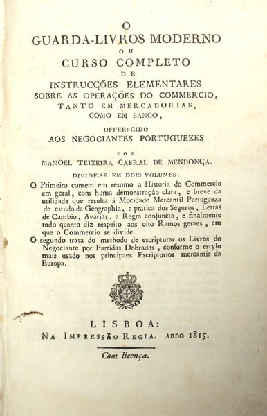 O GUARDA-LIVROS MODERNO