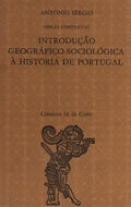 INTRODUÃ‡ÃƒO GEOGRÃFICO-SOCIOLÃ“GICA Ã€ HISTÃ“RIA DE PORTUGAL. [5.Âª EDIÃ‡ÃƒO]