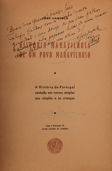 HISTÃ“RIA MARAVILHOSA DE UM POVO MARAVILHOSO. [ENCADERNAÃ‡ÃƒO]