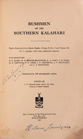 BUSHMEN OF THE SOUTHERN KALAHARI
