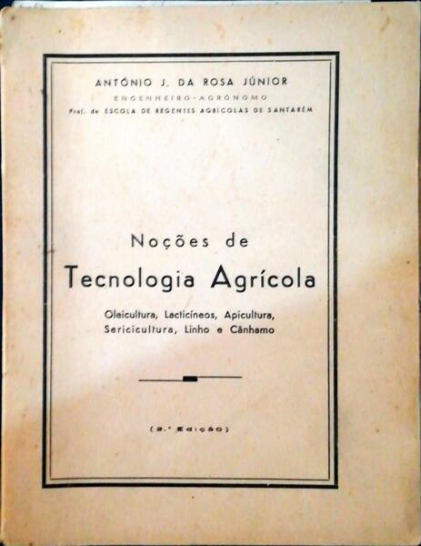 NOÃ‡Ã•ES DE TECNOLOGIA AGRÃCOLA.