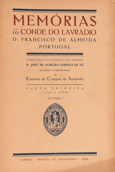 MEMÃ“RIAS DO CONDE DE LAVRADIO