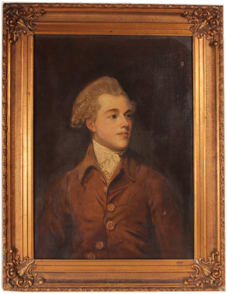 OIL ON CANVAS - LORD WILIIAM BECKFORD - ORIGINAL COPY. EARLY 20th CENTURY.