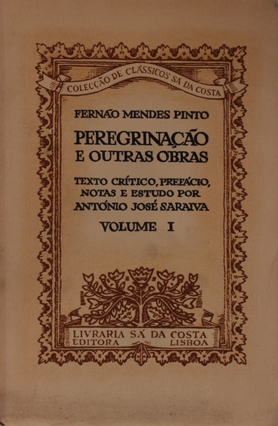 PEREGRINAÃ‡ÃƒO. E outra obras.