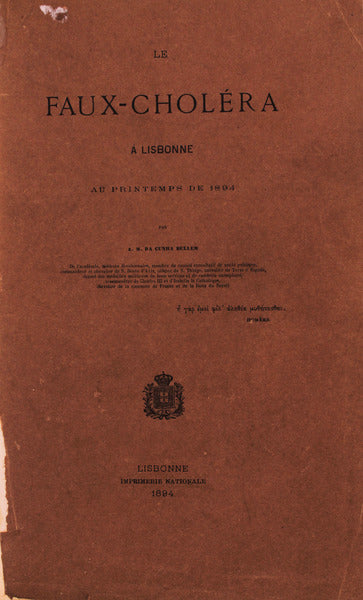 LE FAUX-CHOLÃ‰RA Ã€ LISBONNE AU PRINTEMPS DE 1894.