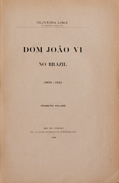 DOM JOÃƒO VI NO BRASIL