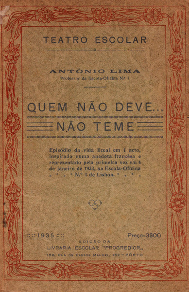 QUEM NÃƒO DEVE NÃƒO TEME.